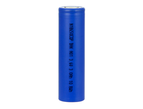 BAK N18650CQP 3000mAh 3,6V 18,5x65,2mm