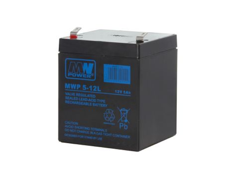 AGM battery MWP 12V/5Ah