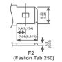 Akumulator żelowy 12V/5Ah MWP F2 - 2