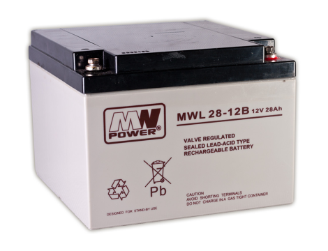 AGM battery 12V/28Ah MWL 28-12B