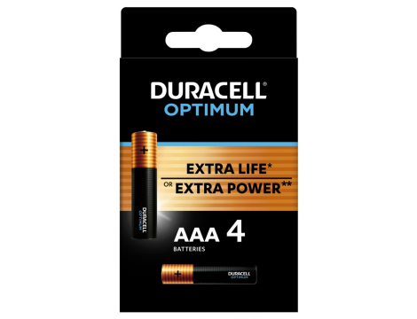 Bateria alk. LR03 DURACELL OPTIMUM B4