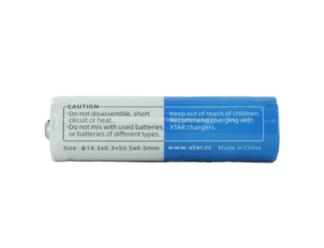 XTAR 14500-120PCM 1200mAh NEW Li-ION - 3