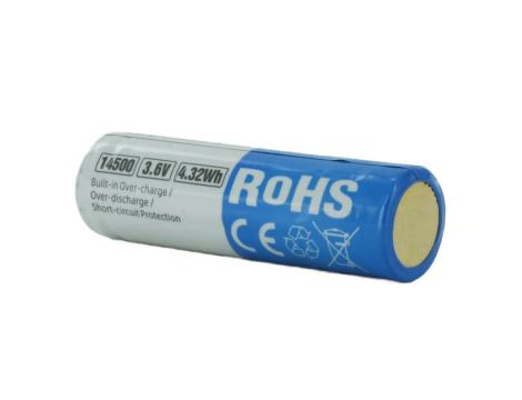 XTAR 14500-120PCM 1200mAh NEW Li-ION - 2