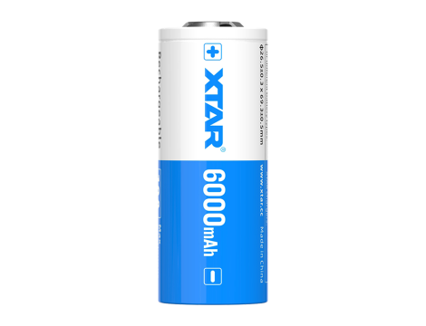 XTAR 26650-600PCM 6000mAh Li-ION