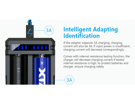 Charger XTAR SC2 for 18650/21700 - 7