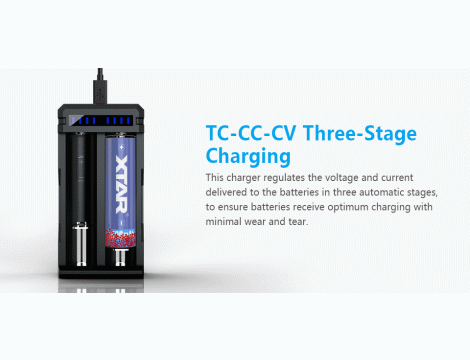 Ładowarka XTAR SC2 18650/21700 Li-ION - 14