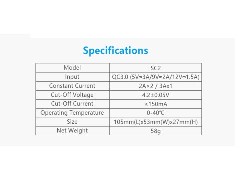 Ładowarka XTAR SC2 18650/21700 Li-ION - 16