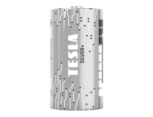 Alkaline battery  LR20 TESLA SILVER+B2 - 2