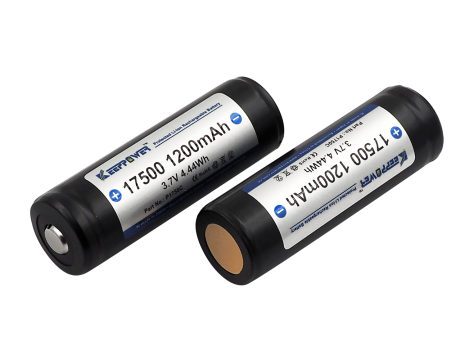 KP ICR17500-120PCM 1200mAh  4/5A Li-ION - 3