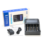 XTAR Visible Mixer VX4 Charger VX4 SET 18650/26650 Li-ION/MiMH, 4ch, with AC/DC adapter - 7