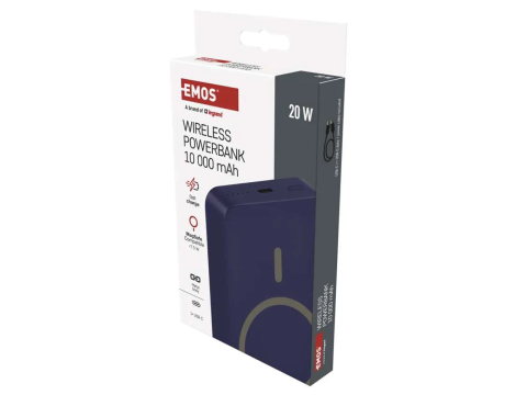 Power Bank EMOS Wireless 10Ah B0551BL - 6