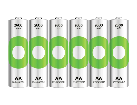 Rechargeable battery R6/AA 2600mAh GP Recyko New B4 - 2