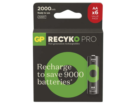 GP ReCyko PRO R6/AA 2000mAh