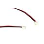 Plug with wires ELCO8283-2P AWG26/20 red/blk - 3