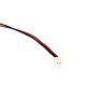 Plug with wires ELCO8283-2P AWG26/20 red/blk - 2