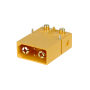 Amass XT90IPW(2+2)-M male connector 30/60A - 2