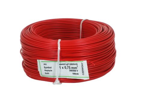 LGY 1X0.5mm2 red wire - 4