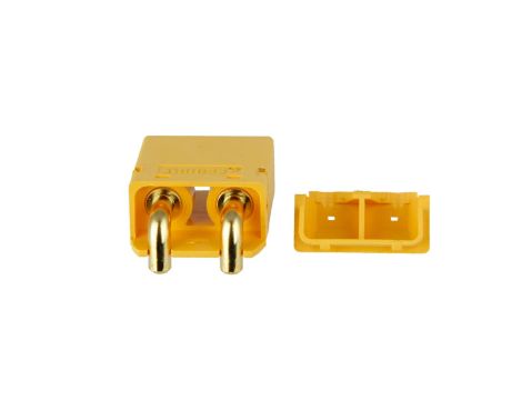 Amass XT90PW-M male connector 30/60A on PCB - 2