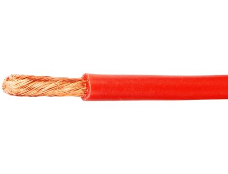 Silicon wire 6,0 qmm red - 4