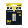 Rechargeable R03/400mAh RAVER SOLAR - 2