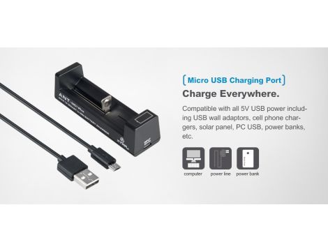 Charger XTAR ANT MC1-plus ANT for 10440/26650 - 11