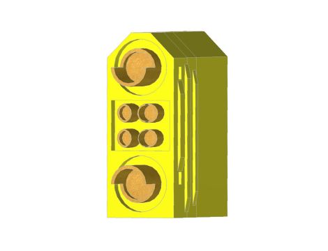 EST 80/120A M+F connector set - 6