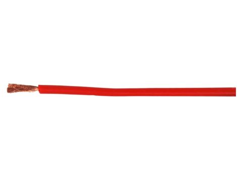 Silicon wire 1,0 qmm red - 4