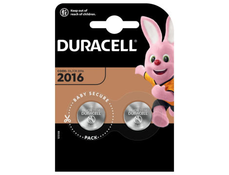 Duracell CR2016 B2 lithium battery