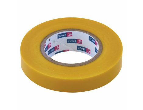 Insulating tape PVC 15/10 yellow EMOS - 3