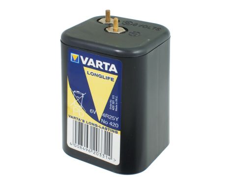 Battery 4R25 7500mAh LONGLIFE VARTA - 4