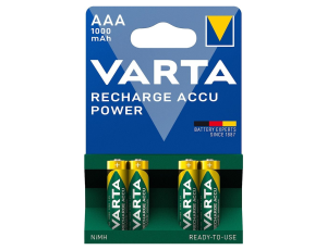 Varta PowerAccu R03/AAA 1000mAh B4 1,2V