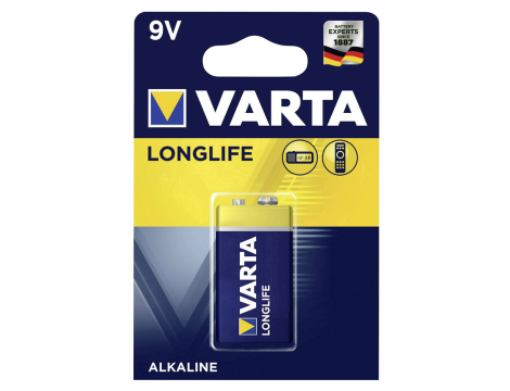 Alkaline battery 6LF22 VARTA LONGLIFE  B1