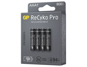 Rechargeable battery R03 800mAh GP ReCyko PRO - image 2