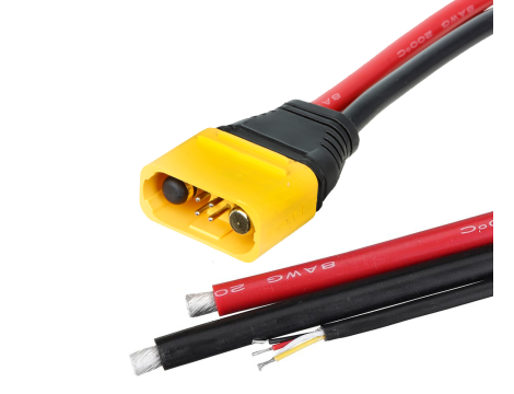 Amass AS150U-M+ cables 55 cm male connector - 4