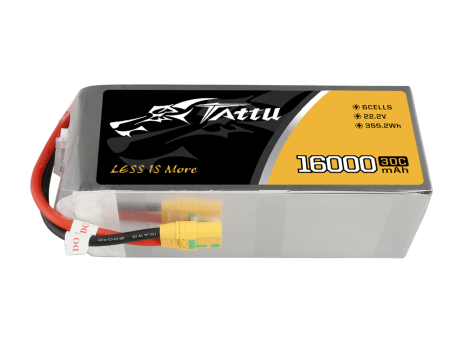 Battery pack  22,2V 6S1P GRP6576190-16Ah 30C XT90S